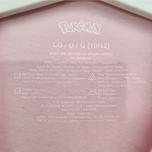 Nwt Valentine's Day Pokémon "I choose you" Pikachu Tulle Dress - Picture 4 of 7